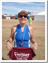 All done with medal and t-shirt in hand!