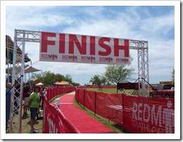 Here's the finish line.