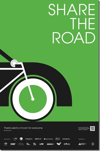 Share the road Poster 1